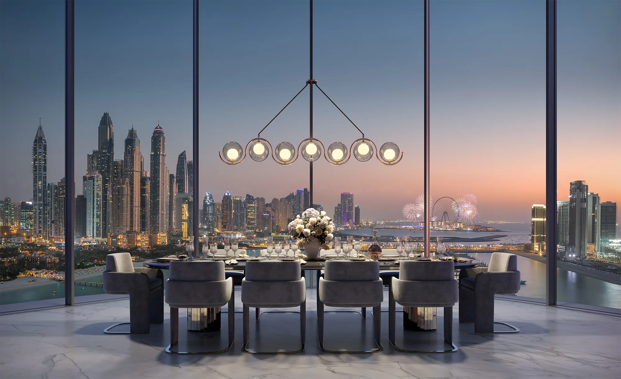 AVA at Palm Jumeirah, Penthouse mit Panoramablick