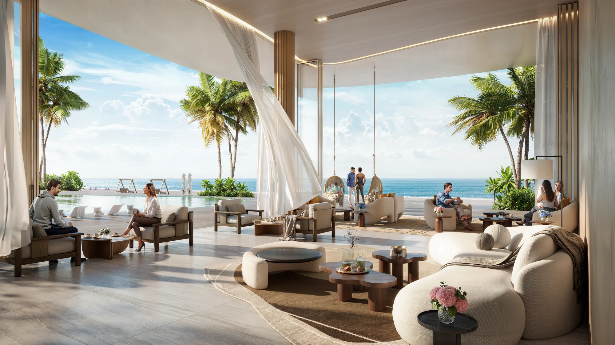AYA, Residents Lounge mit Meerblick