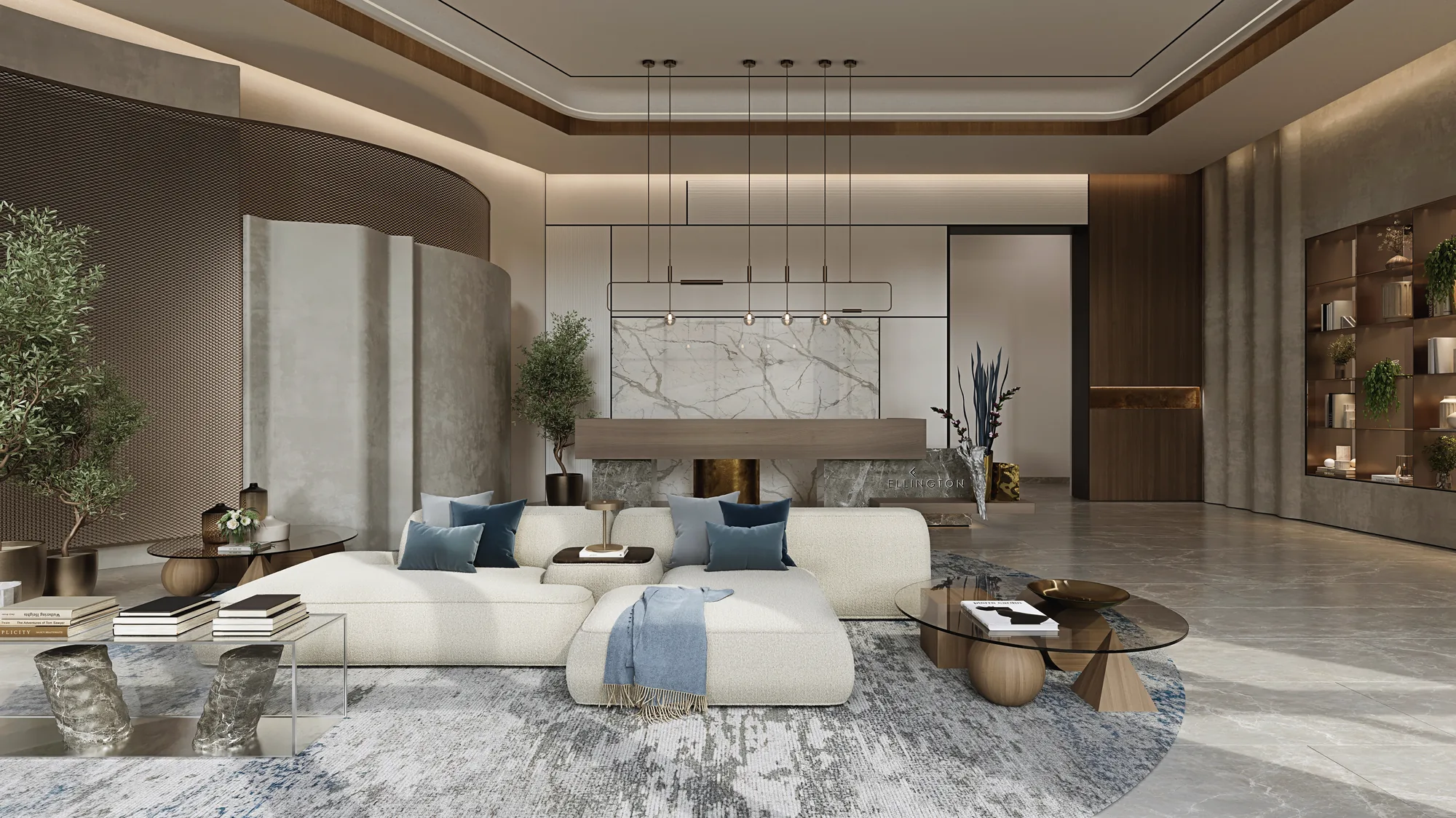 Belgravia Gardens, Lobby