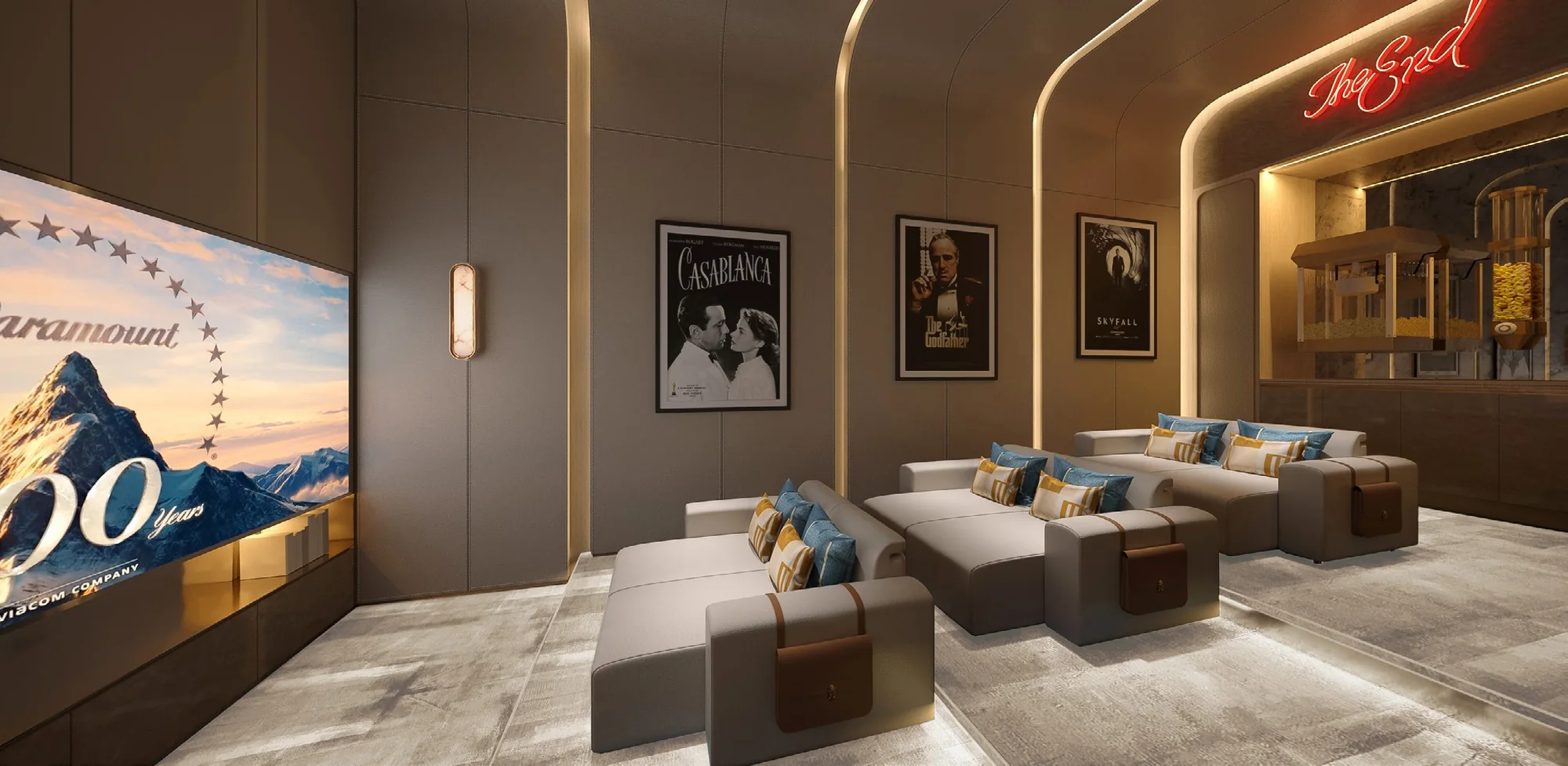 Casa Canal, privater Kino-Saal