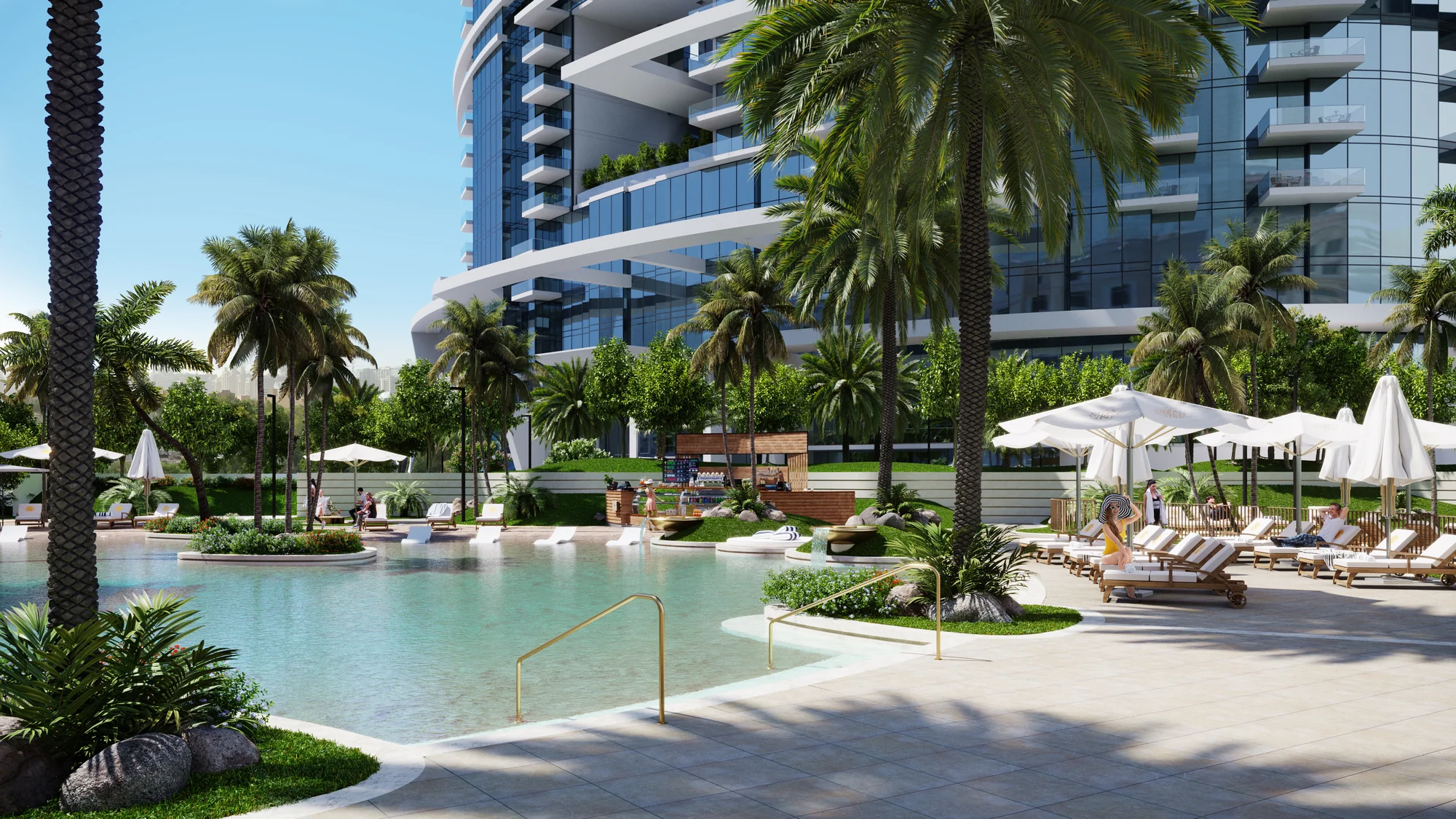 Cavalli Tower, Pool-Deck