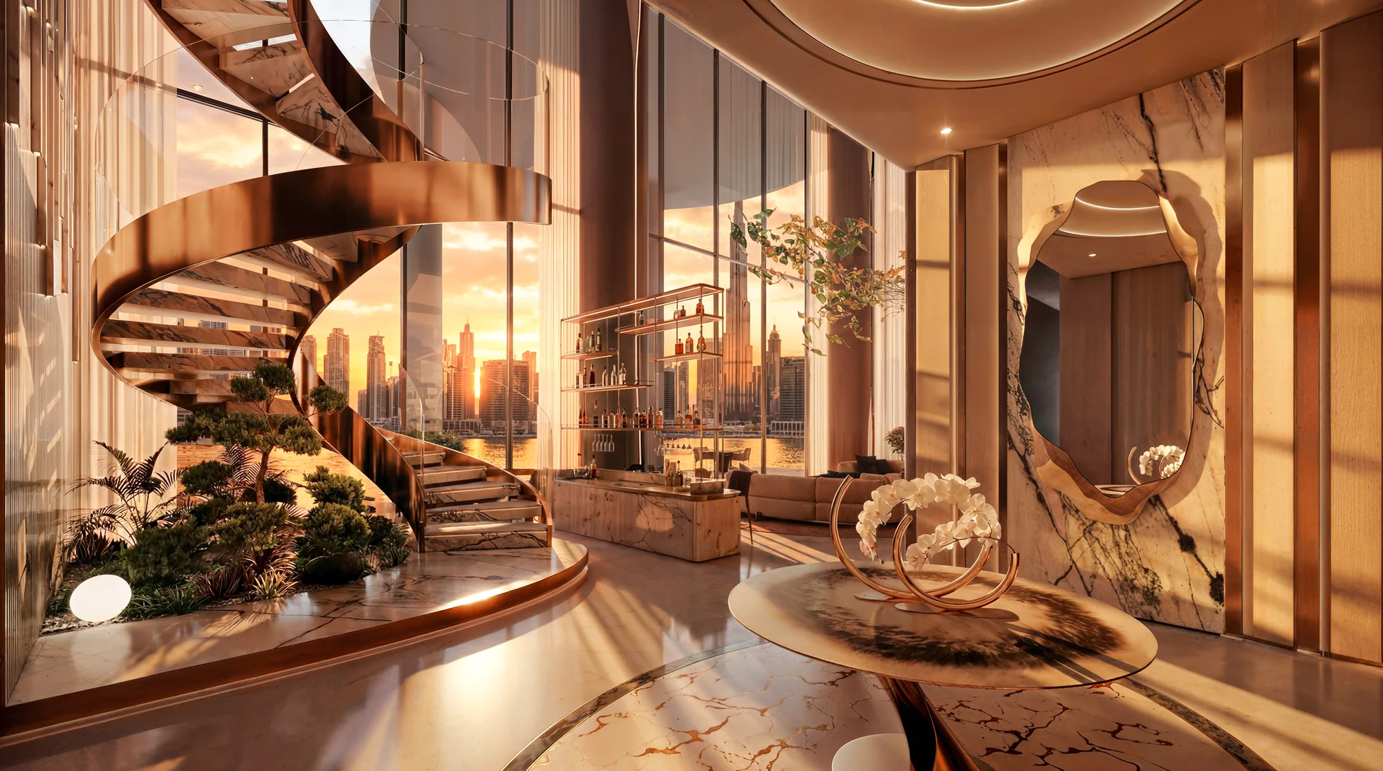 Couture by Cavalli, Penthouse-Wohnbereich