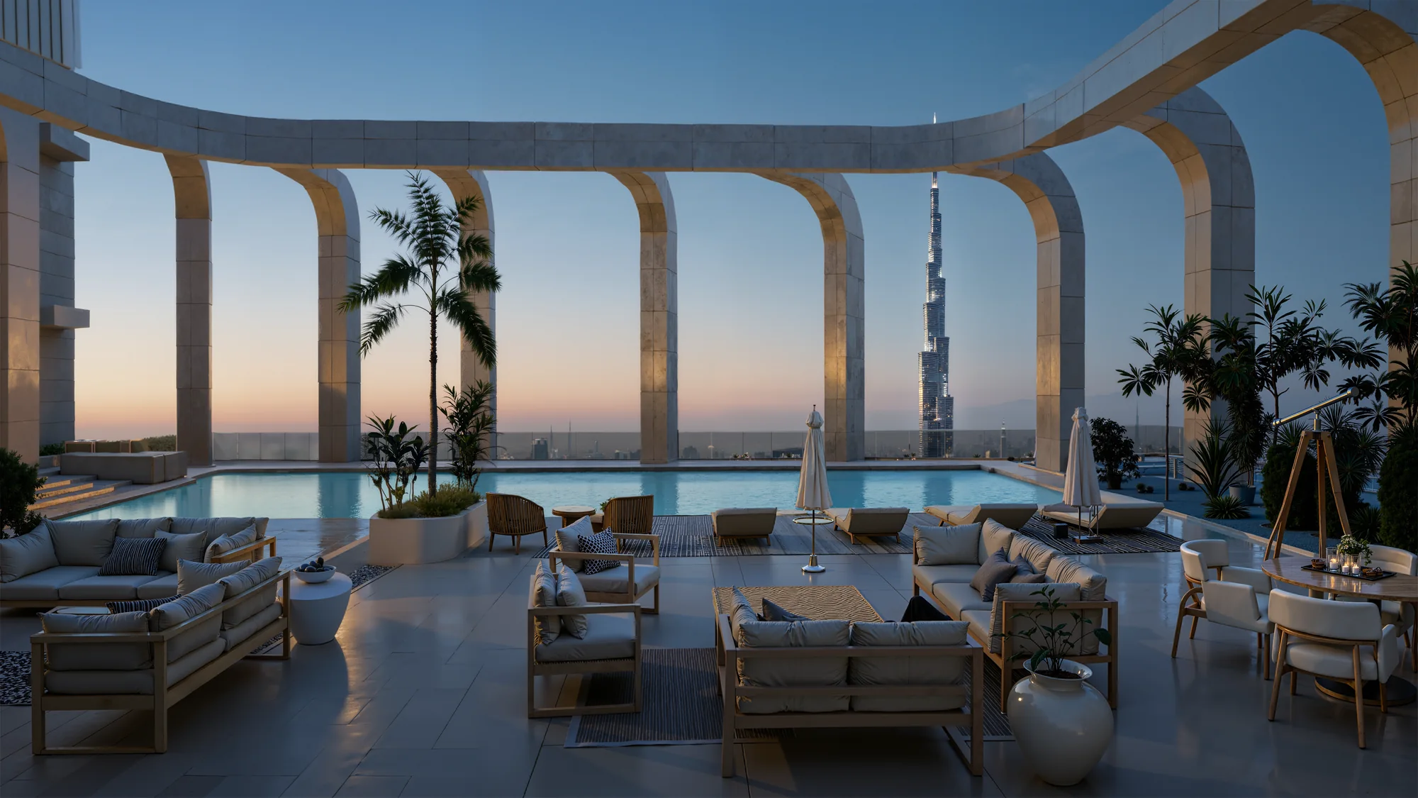 DWTN Residences, Deyaar, Cloud Nine Sky Pool