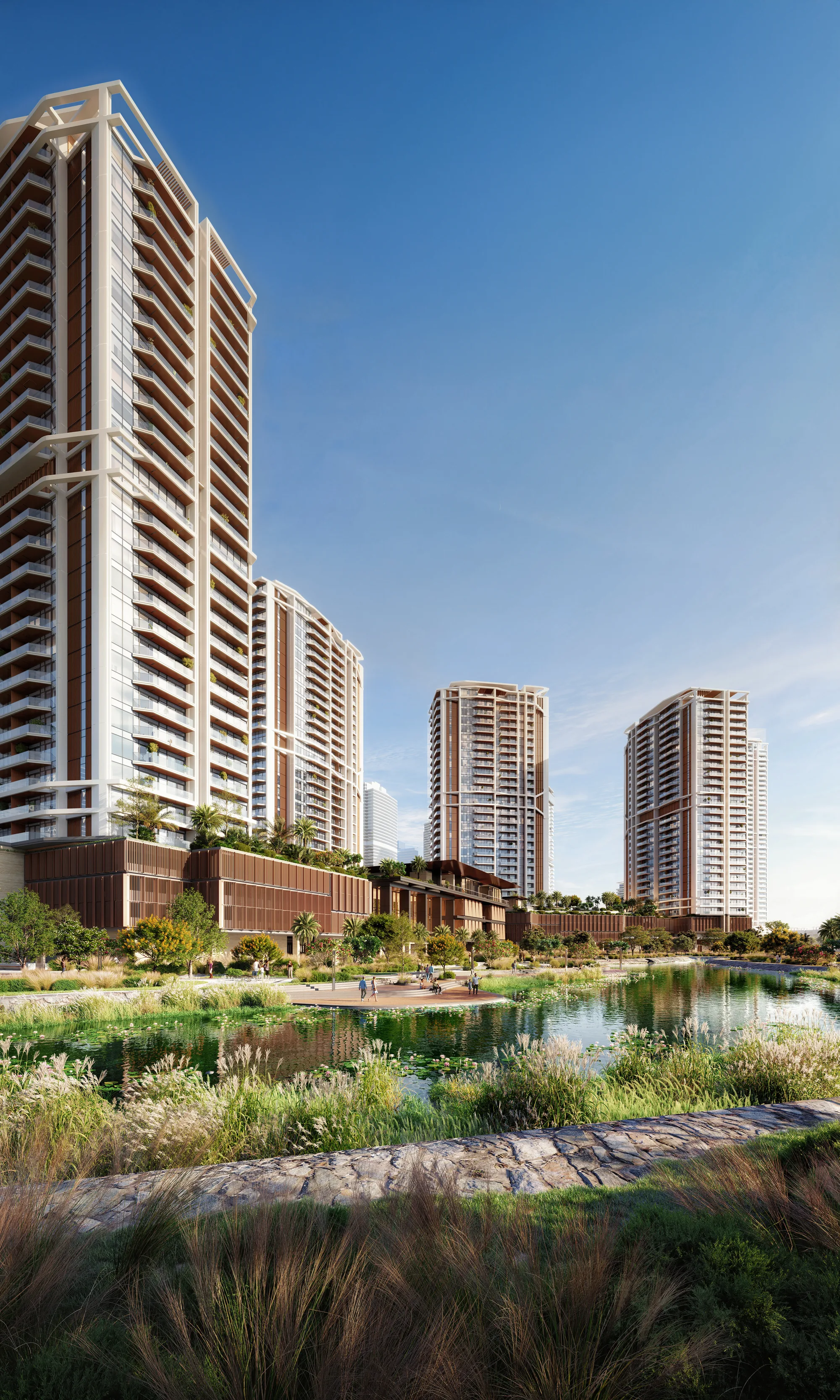Eltiera Views, Architektur der Türme