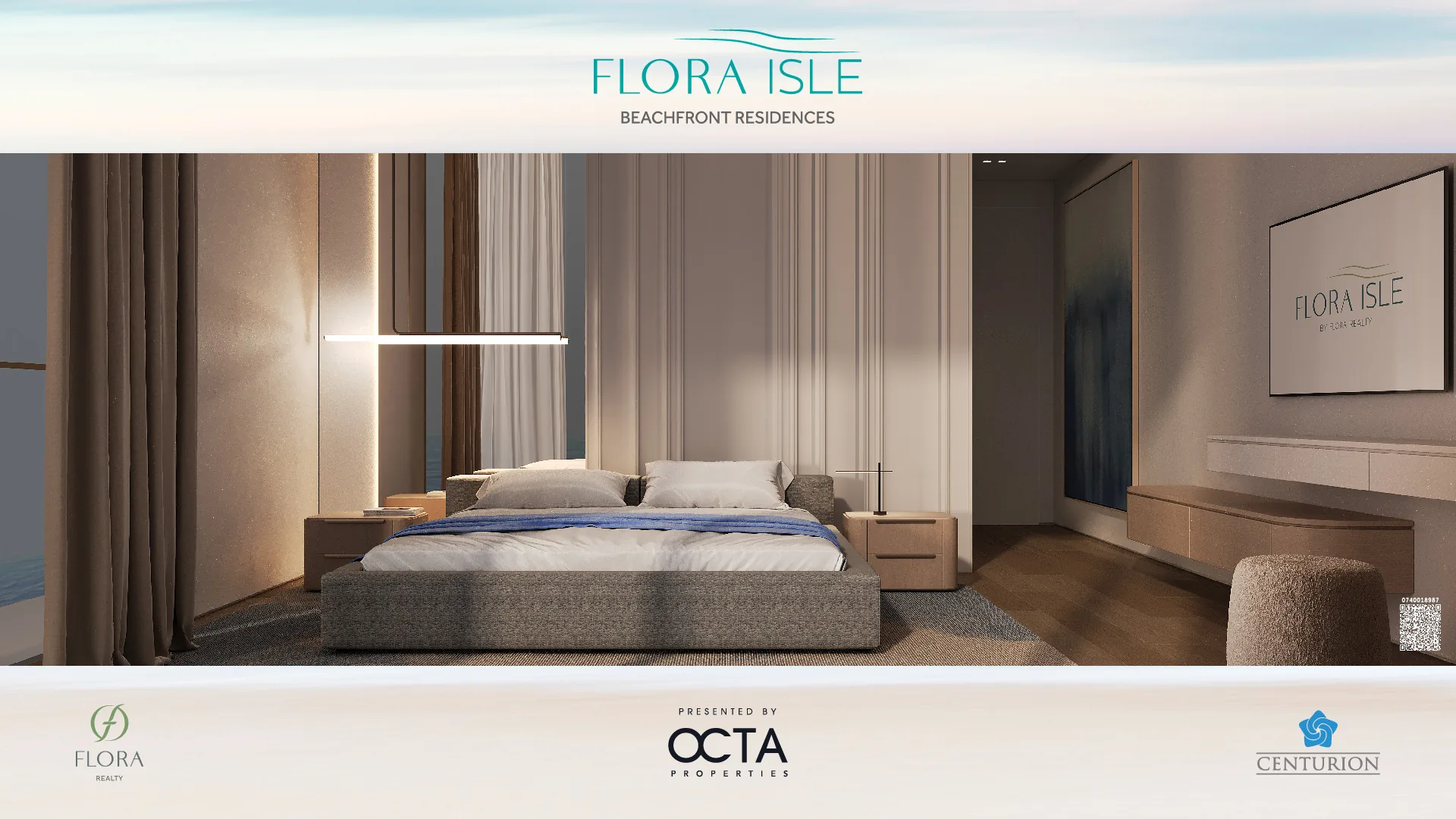 Flora Isle, Schlafzimmer bei Dämmerung