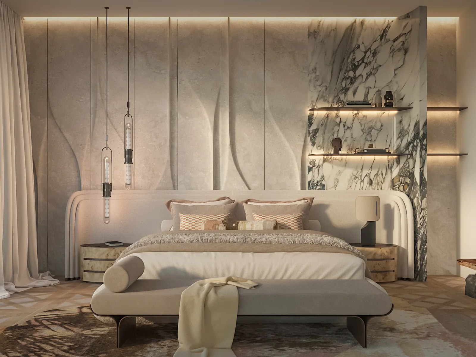 Knightsbridge, Master-Schlafzimmer