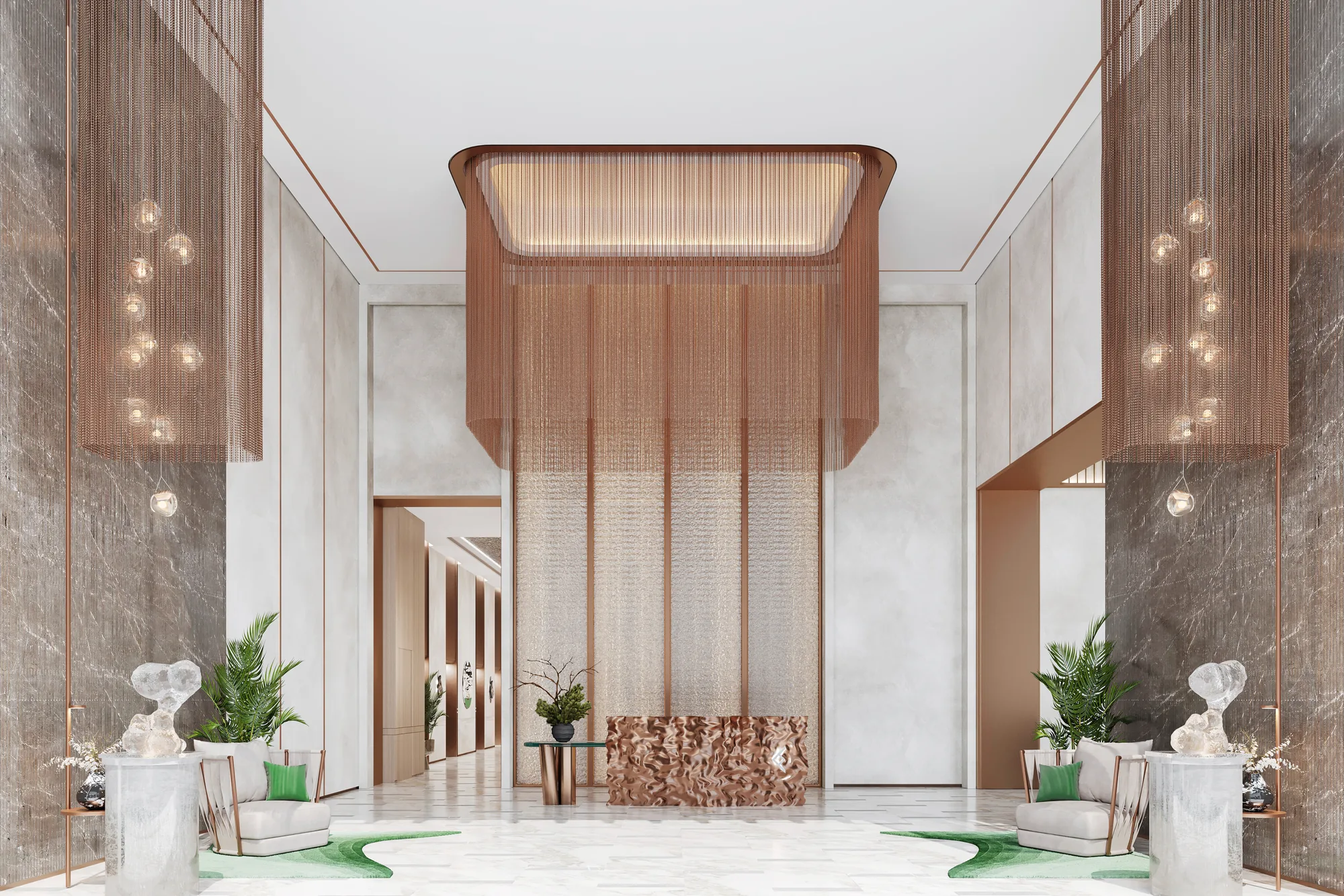 Mercer House, Lobby und Reception