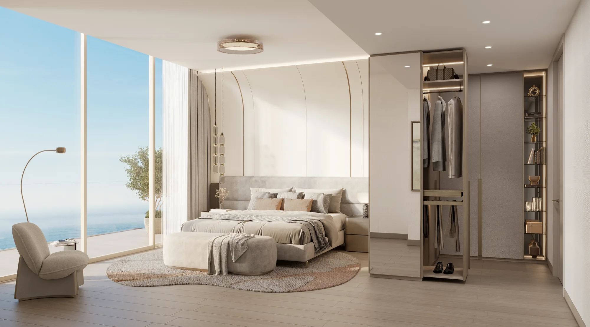 The Meriva Collection, Master-Schlafzimmer einer 3-Schlafzimmer-Einheit