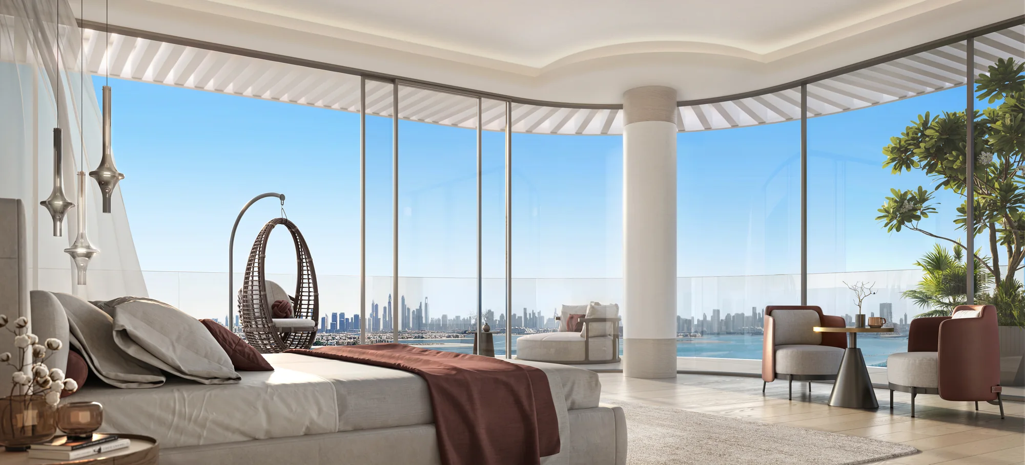 Passo, Penthouse-Master-Schlafzimmer