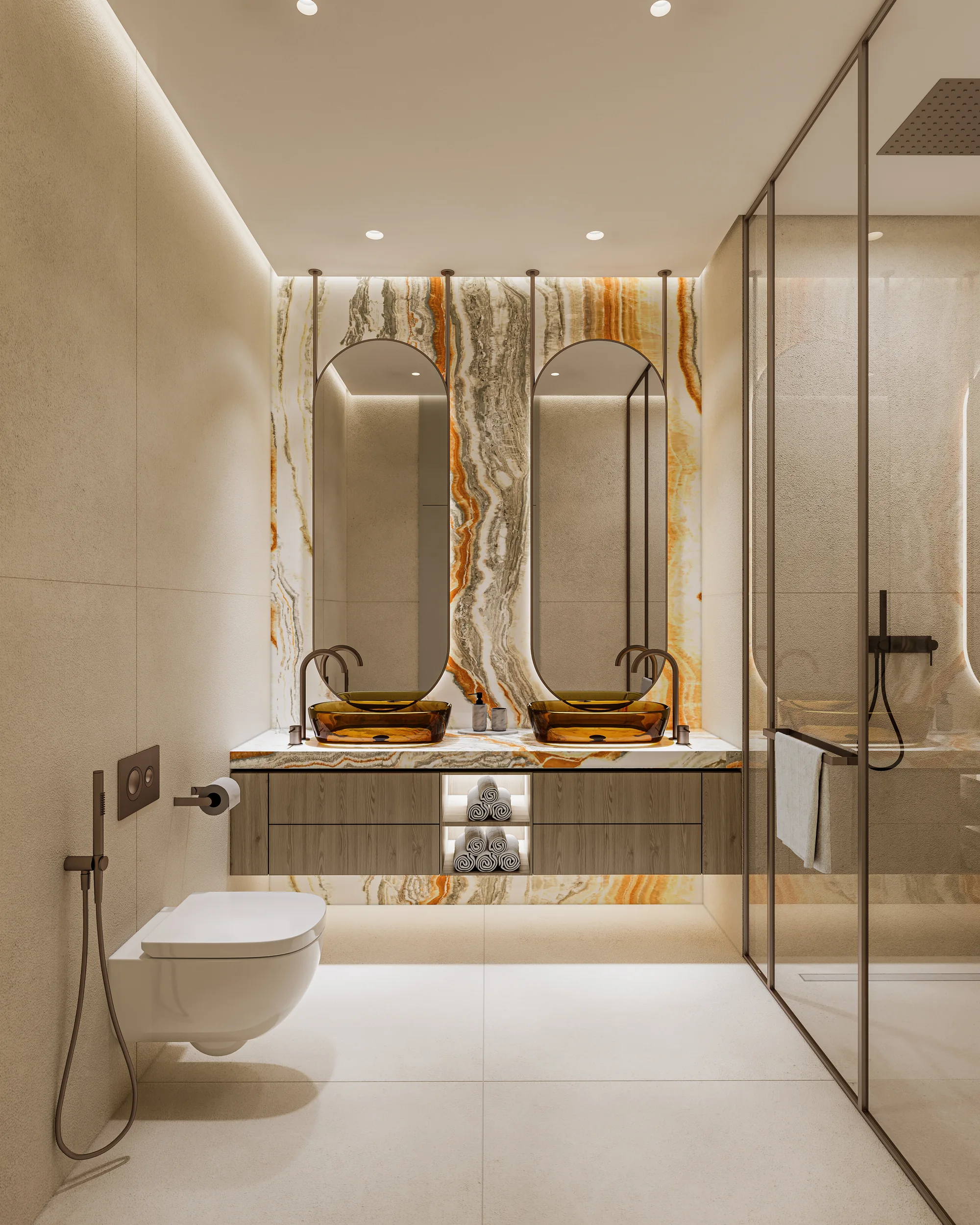 Safa Gate, Master-Ensuite in Marmor