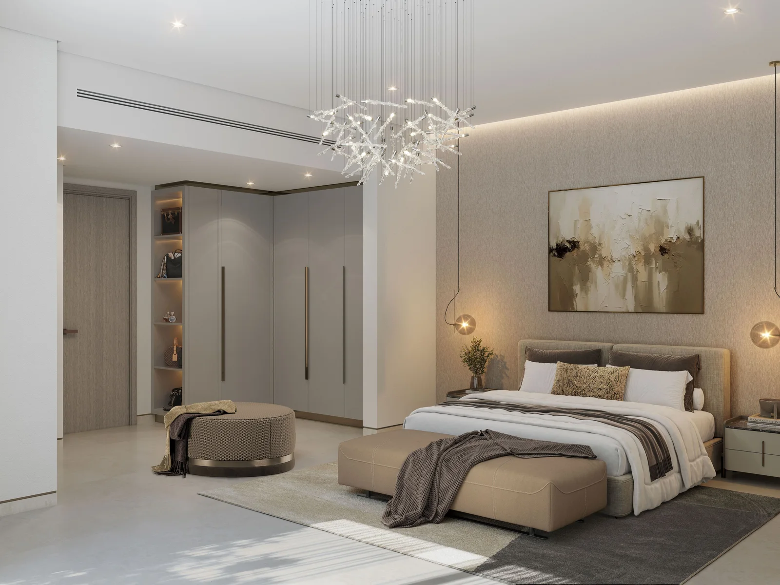 Sobha Elwood, Master-Schlafzimmer der Villa
