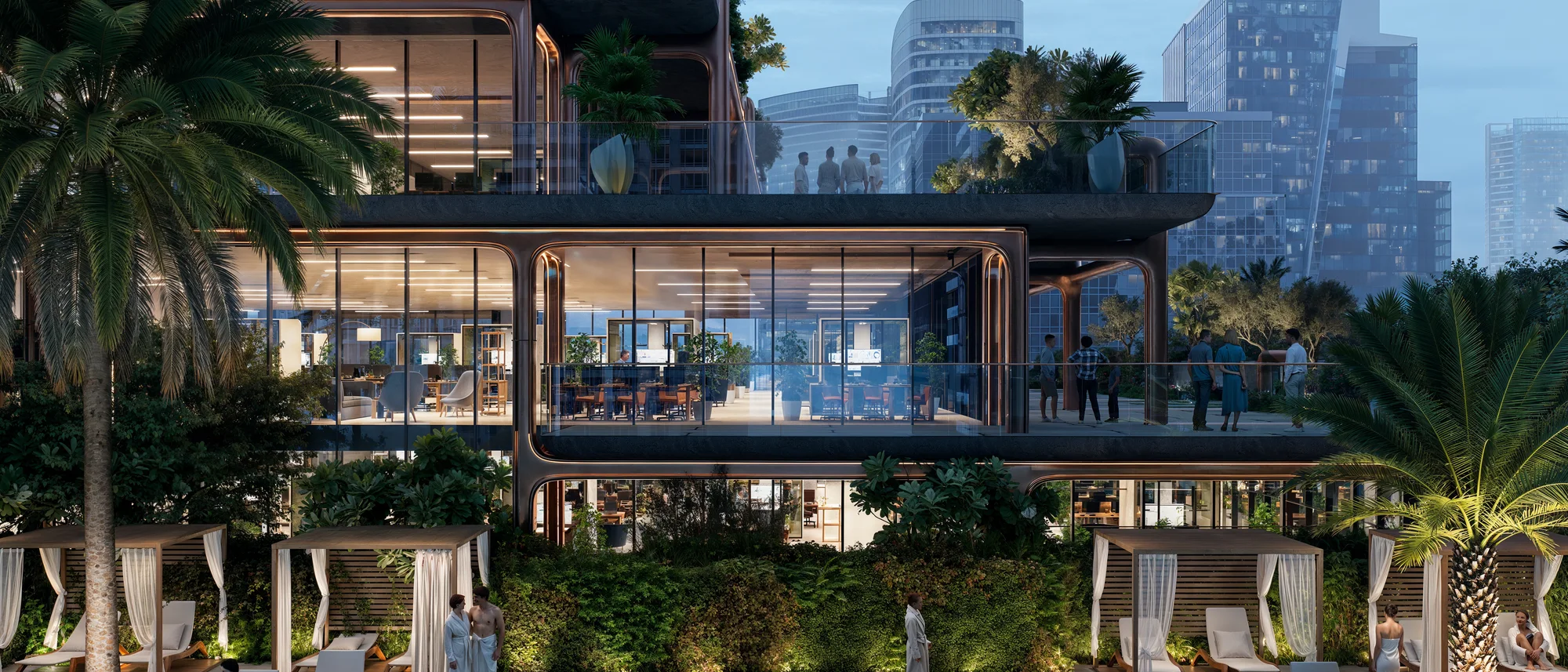 The Symphony by Imtiaz mit Zaha Hadid Architects, Meydan Horizon
