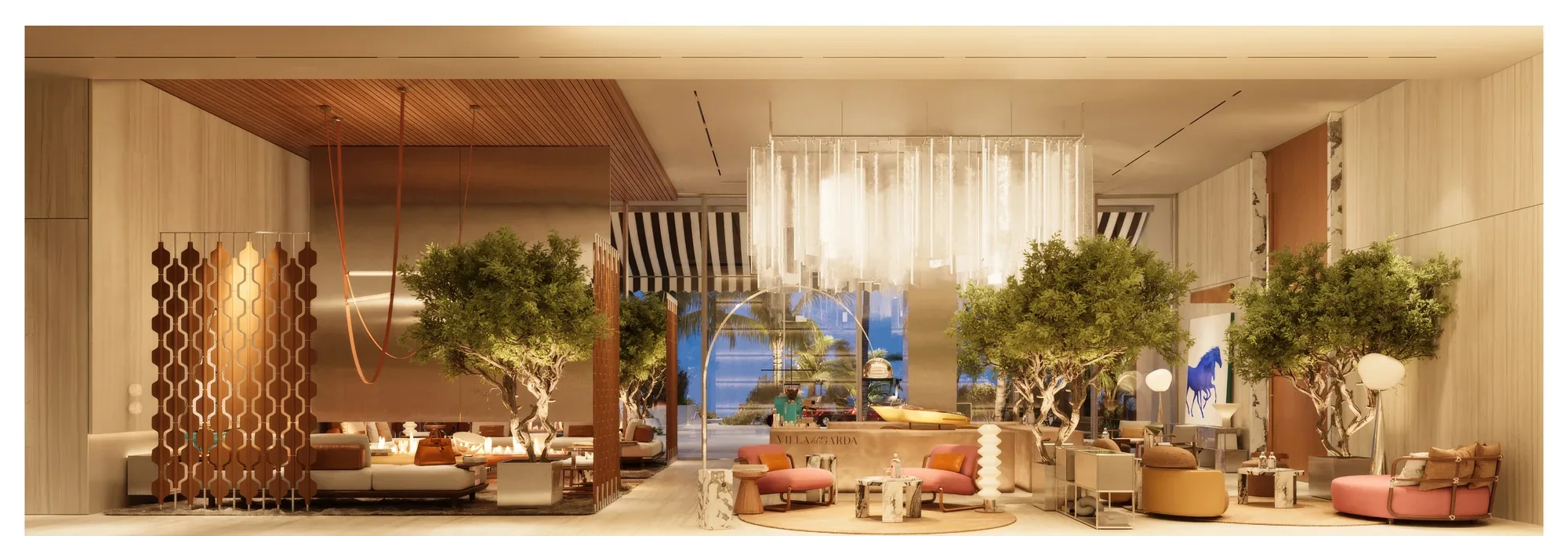 Villa del Garda, Lobby
