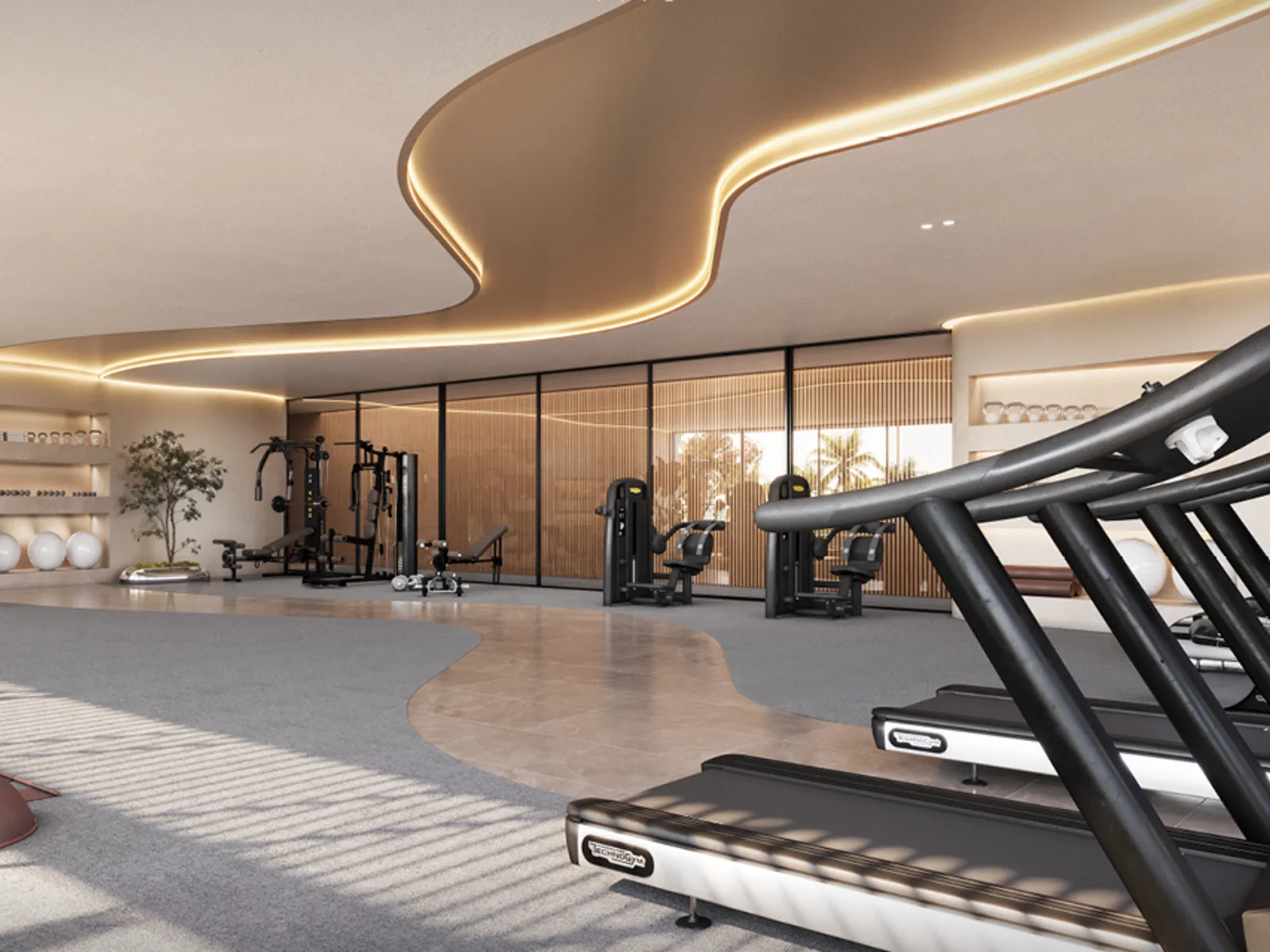Weybridge Gardens 5, voll ausgestattetes Gym