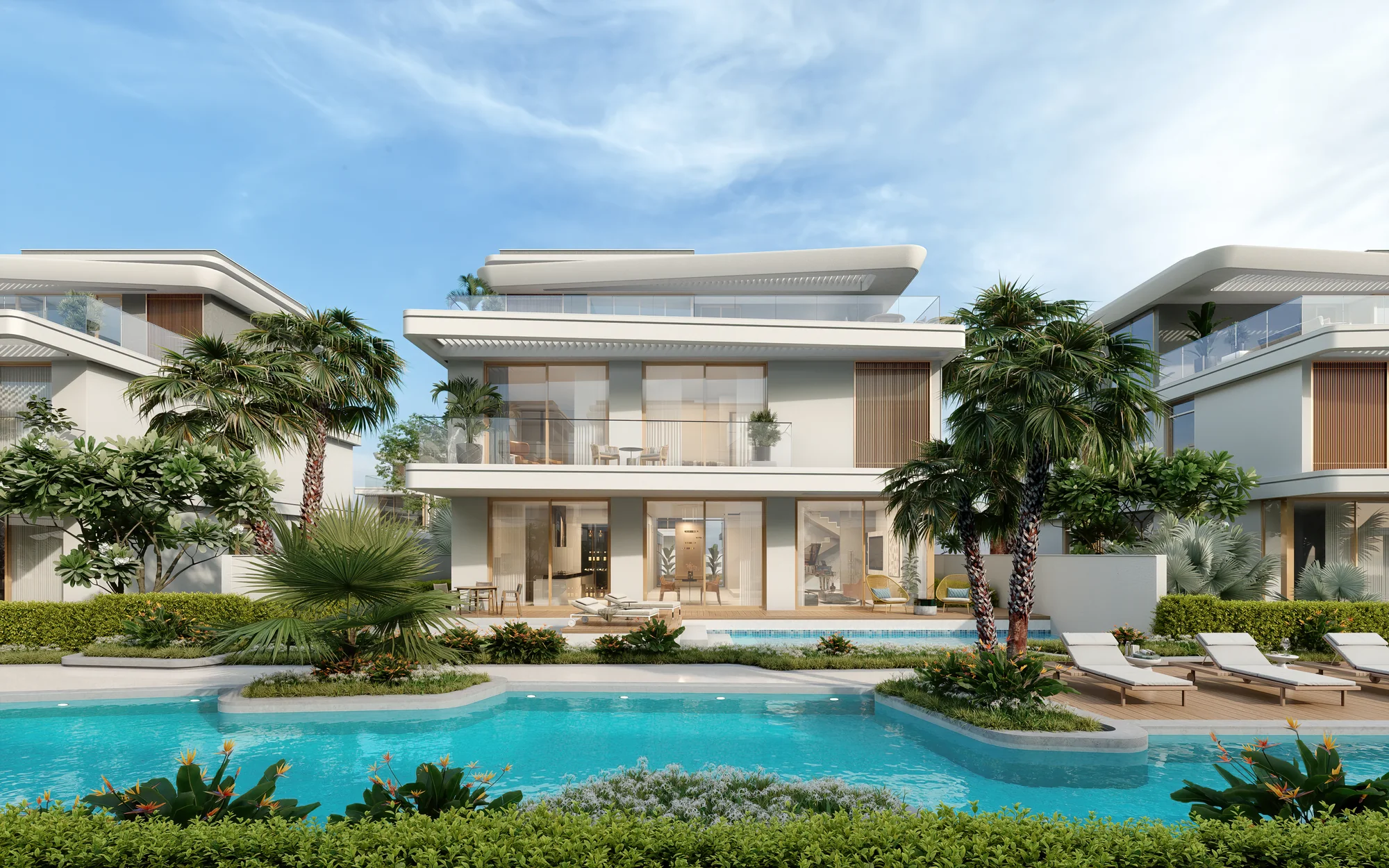 The Woodland Residences, AMIS, Villa mit Pool