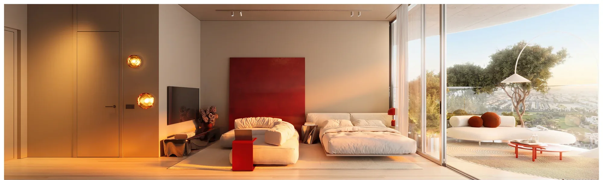 The WOW Tower, Schlafzimmer