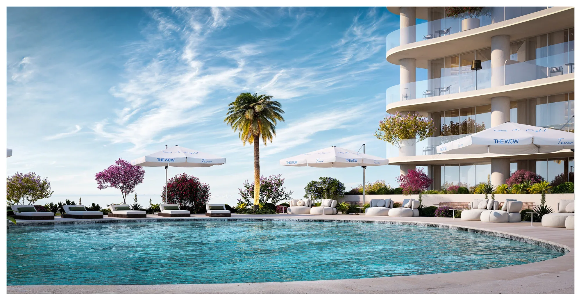 The WOW Tower, Mr. Eight, Resort-Pool